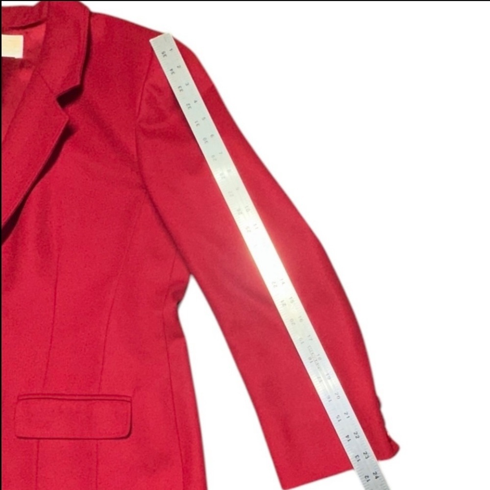 Vintage Pendleton Women’s 100% Wool Red Blazer Jacket ~ Size XL ~ New - Picture 10 of 10